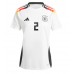 Germany Antonio Rudiger #2 Replica Home Shirt Ladies Euro 2024 Short Sleeve